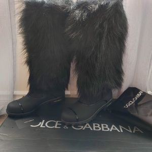 DOLCE GABBANA RUBBER BOOTS RARE